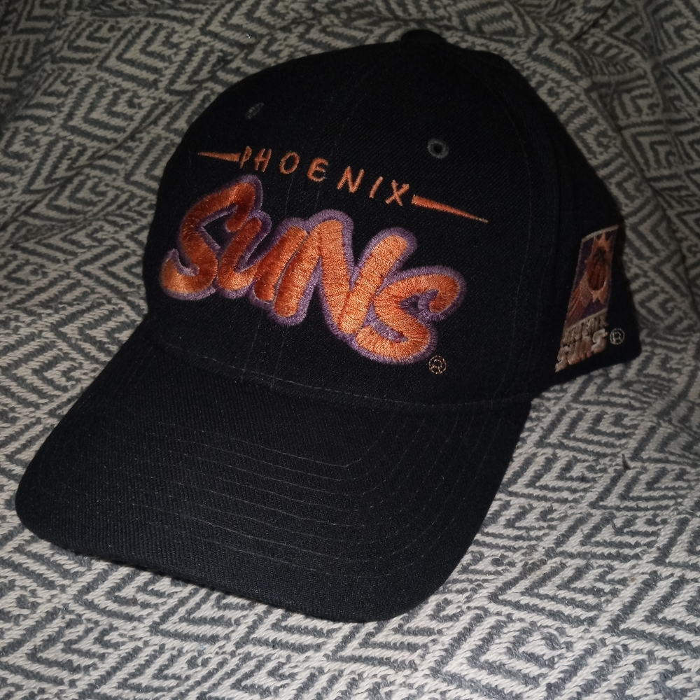 Rare 1990's Vintage Phoenix Suns Starter Starfit Size 2 (Flexfit See Tag)